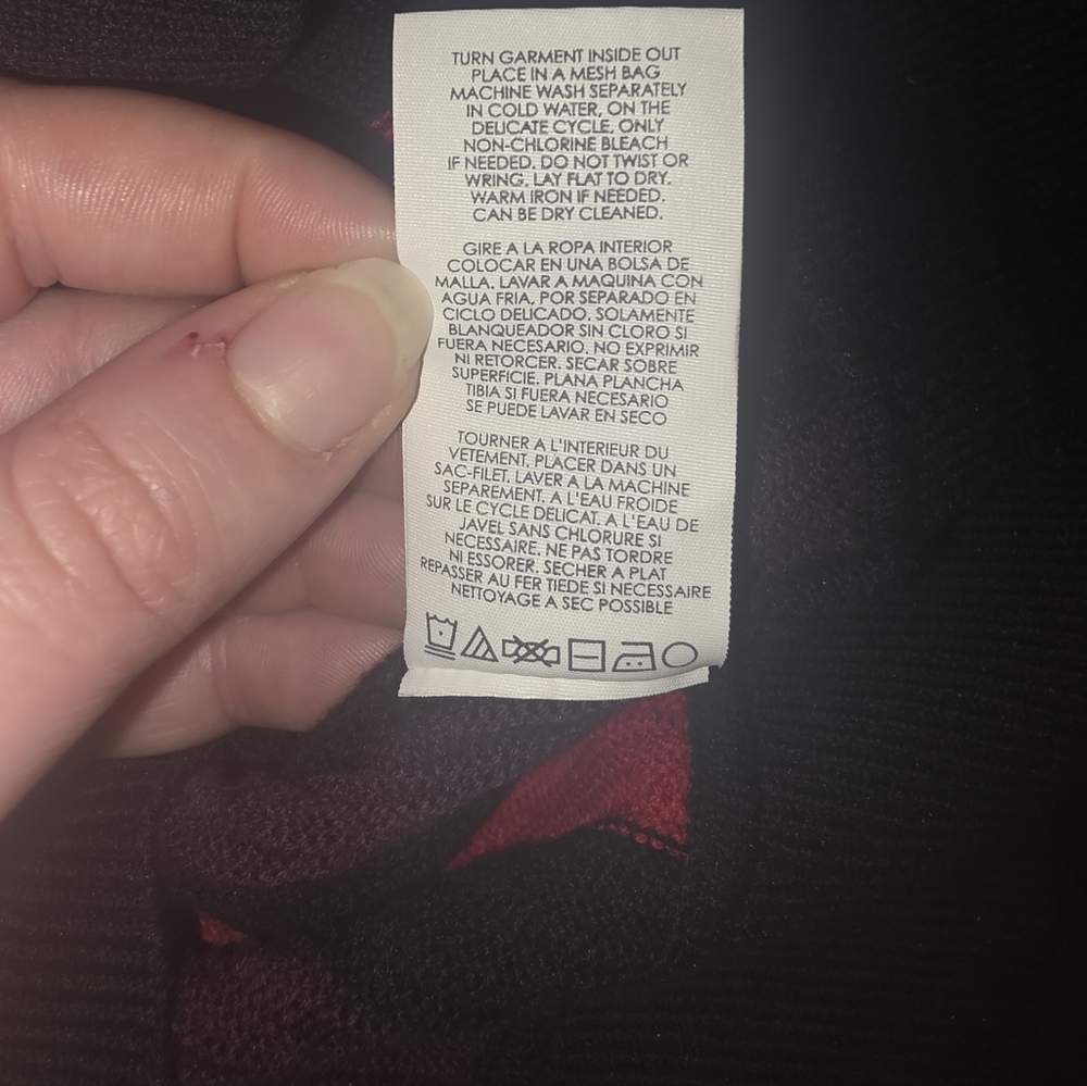 CAbi Royal Pullover Size M Multi Stripe - Picture 7 of 9